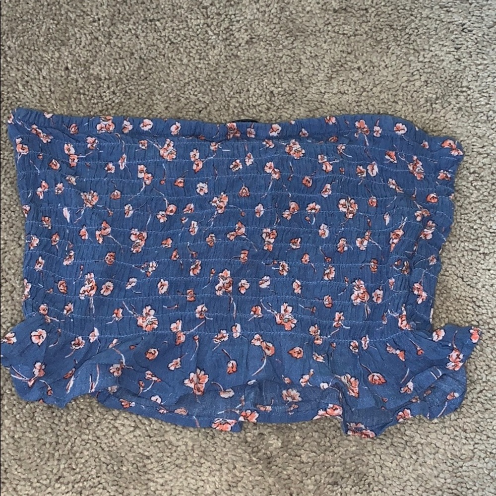 Floral tube top - Picture 3 of 3